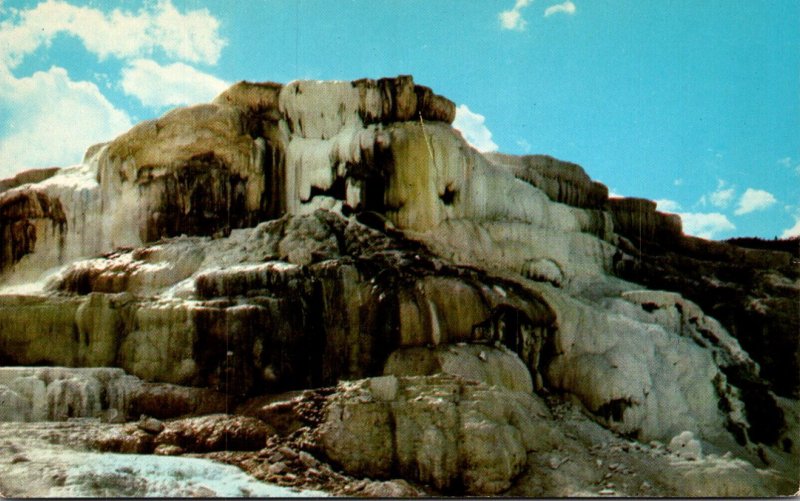 Yellowstone National Park Minerva Terrace At Mammoth