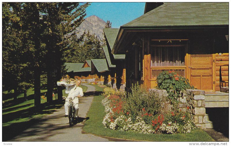 JASPER, Albert, Canada, 1940-1960's; Waiter at Bungalows of the Lodge, and Py...