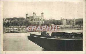 Postcard Modern Tower of London General view from the South Bank of the Thames
