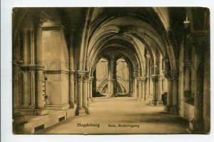 3158631 Germany MAGDEBURG Dom Cathedral Bishop Gang Bischofsgan