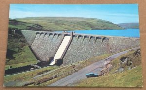 UNUSED POSTCARD - CLAERWEN DAM, ELAN VALLEY, WALES