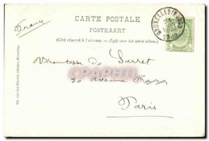 Brussels Old Postcard King's House