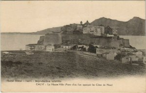 CPA Calvi La Haute Ville CORSICA (1078430)