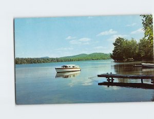 Postcard Rust Pond Wolfeboro New Hampshire USA