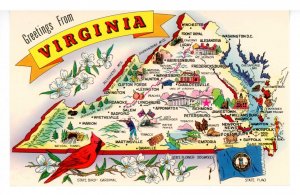 VA - Virginia Map