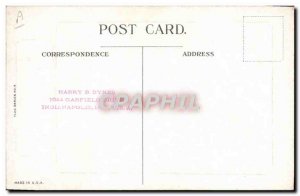 Old Postcard Army Flag US Flag