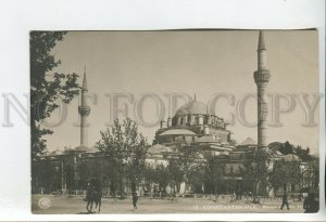 460341 Turkey Constantinople Mosque of Sultan Bayezid Vintage NPG photo postcard