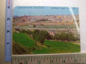 Postcard Old City, Jerusalem, Israel