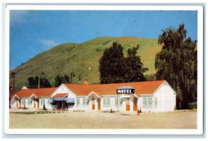 c1960 Glacier Motel Exterior Building Missoula Montana Vintage Antique Postcard