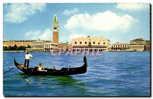 Italy Italia Venezia Venice Postcard Old Panorama