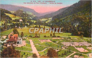 Old Postcard La Bourboule Vue Generale Park Children