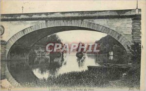 Old Postcard On Vernon Bridge Arch