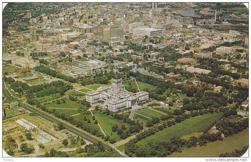 Legislative Bldg , WINNIPEG , Manitoba , Canada , 50-60s