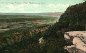 Vintage Postcard 1910's Lover's Leap Walden's Ridge Chattanooga Tennessee TN