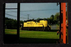 NH St Lawrence & Atlantic Railroad Train N. Stratford New Hampshire Postcard RR