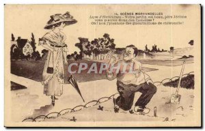 Old Postcard Scenes of Horticulture Lesson Morvandelles Your Garden Beau Pere...