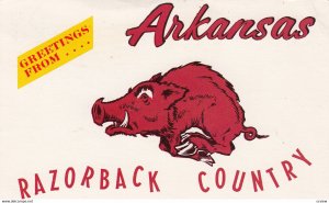 Little Rock, Arkansas, 50-60s, Razorback Country