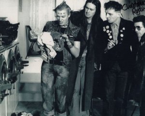 Christopher Ryan The Young Ones Large 10x8 Hand Signed Photo