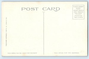 1910 Indianapolis Indiana Vintage Postcard Traction Terminal Building Streetcar