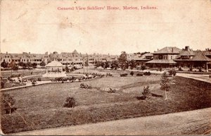 Indiana Marion General View Soldiers' Home 1912