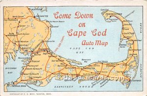 Auto Map - Cape Cod, MA