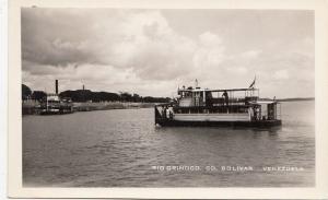 B78010 rio orinoco  bolivar ship bateaux venezuela  scan front/back image