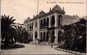 Algeria Algiers Alger Palais d'Ete du Gouverneur People's Palace Postcard C170