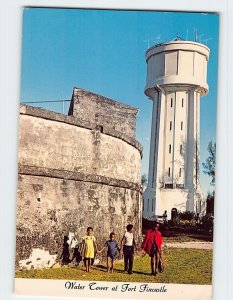 Postcard Water Tower at Fort Fincastle, Nassau, Bahamas