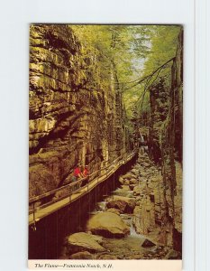 Postcard The Flume, Franconia Notch, Lincoln, New Hampshire