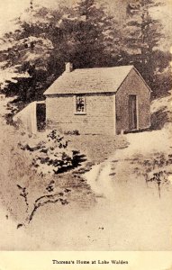 MA - Walden Pond (Lake). Thoreau's Home