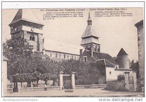 France Chambon sur Voueize Eglise Saint-Valerie