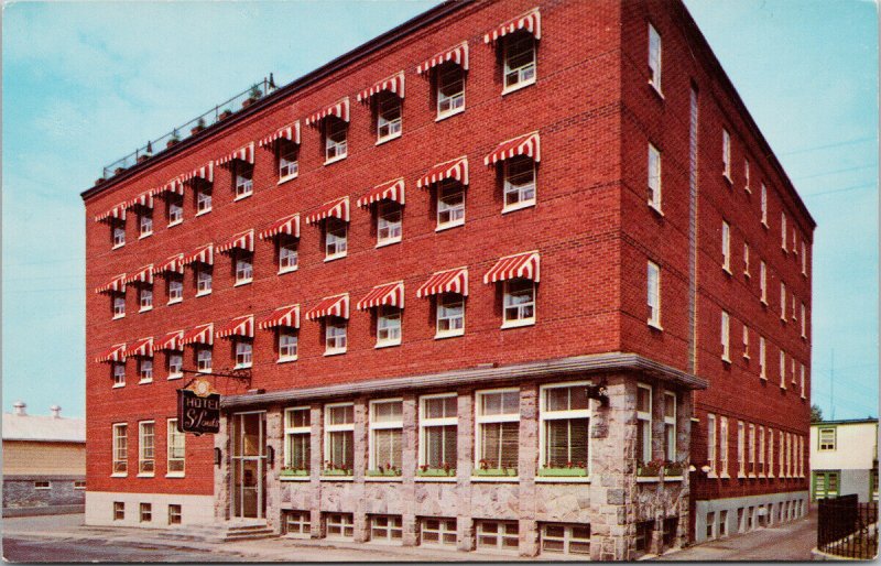 Hotel St. Louis Rimouski QC Quebec Unused Vintage Postcard F38