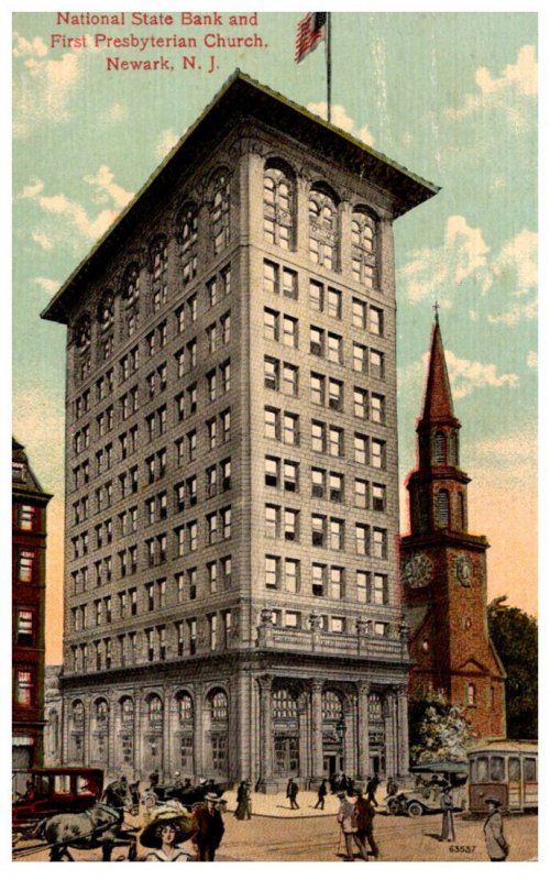 New Jersey  Newark National State Bank , First Prebyterian Church