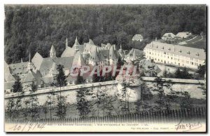 Old Postcard Dauphine La Grande Chartreuse & # 39ensemble view of the convent