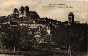 CPA Le Lot Pittoresque - GOURDON - Vue générale (Cote Sud) (223765)