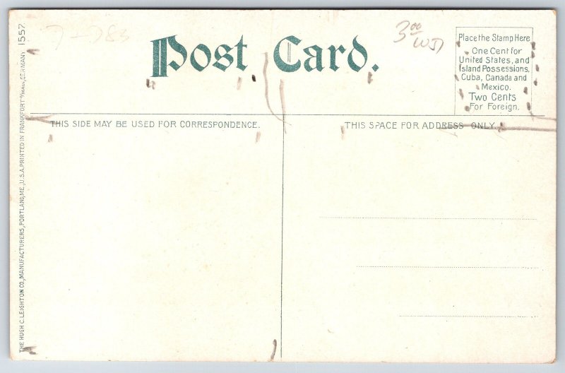 Old Orchard ME~Seashore House~Oceanfront Hotel~Open 1873~Destroyed By Fire 1907