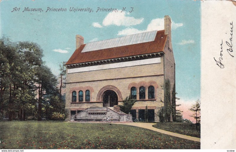 PRINCETON, New Jersey, PU-1908; Art Museum, Princeton University