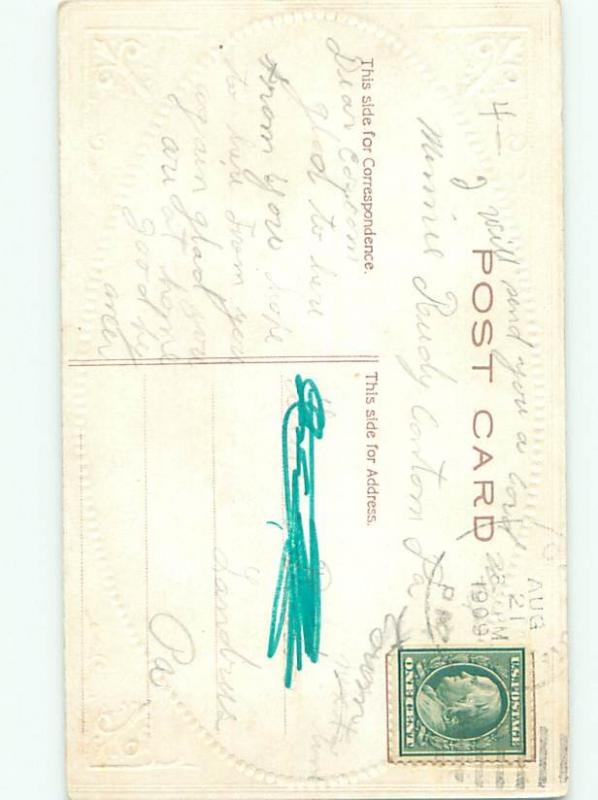 Divided-Back BOAT SCENE Great Nautical Postcard AB0409