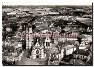 Modern Postcard Beaufort En Vallee Vue Generale Aerienne