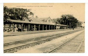 ME - Brunswick. Maine Central Railroad Station