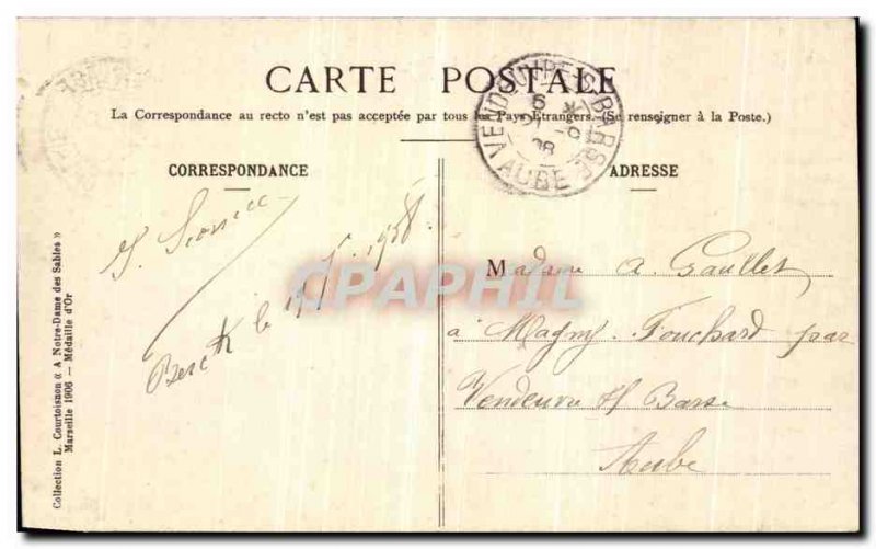 Old Postcard Berck Beach Cottage Dunes