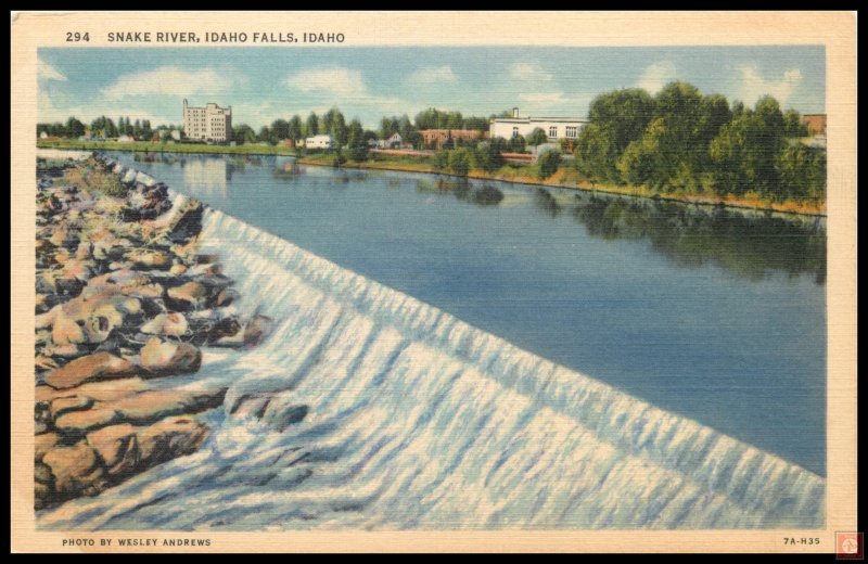 Snake River, Idaho Falls, Idaho