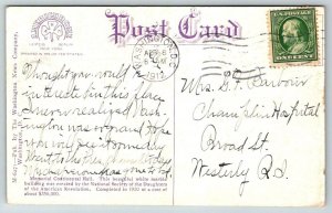 1912  Memorial Continental Hall   Washington DC  Postcard