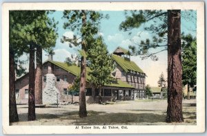 1915-20s Al Tahoe Inn, Al Tahoe, California Postcard F165