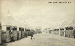 Camp Upton Long Island NY Old Postcard