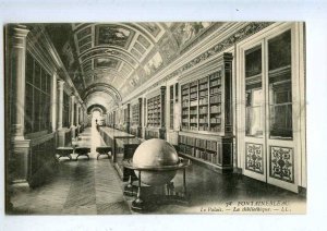 203251 FRANCE FONTAINEBLEAU Palace library Vintage postcard