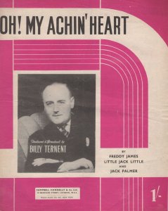 Billy Ternent Oh My Achin' Heart Sheet Music
