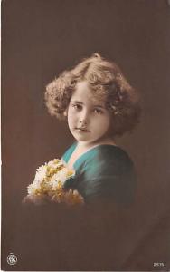 Young girl with flowers Child, People Photo Unused 