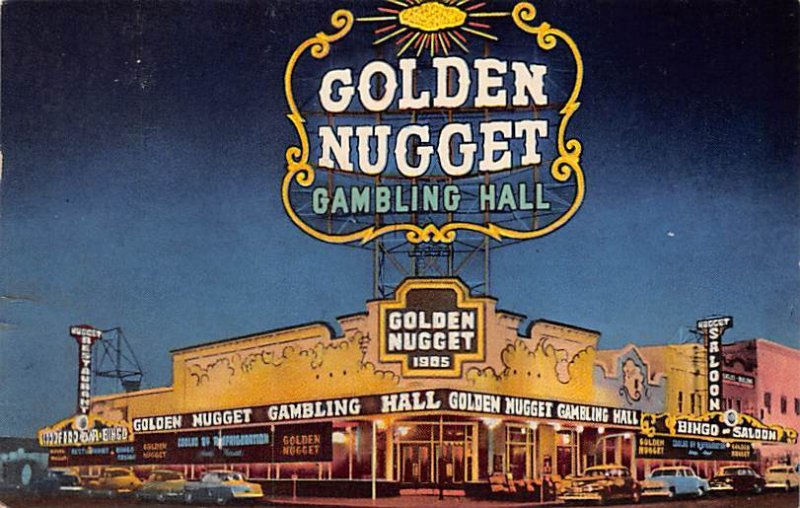 Golden Nugget Gambling Hall Las Vegas, NV., USA Casino 1954 