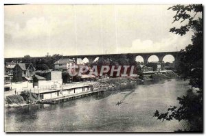 Old Postcard Bords De Marne Viaduct